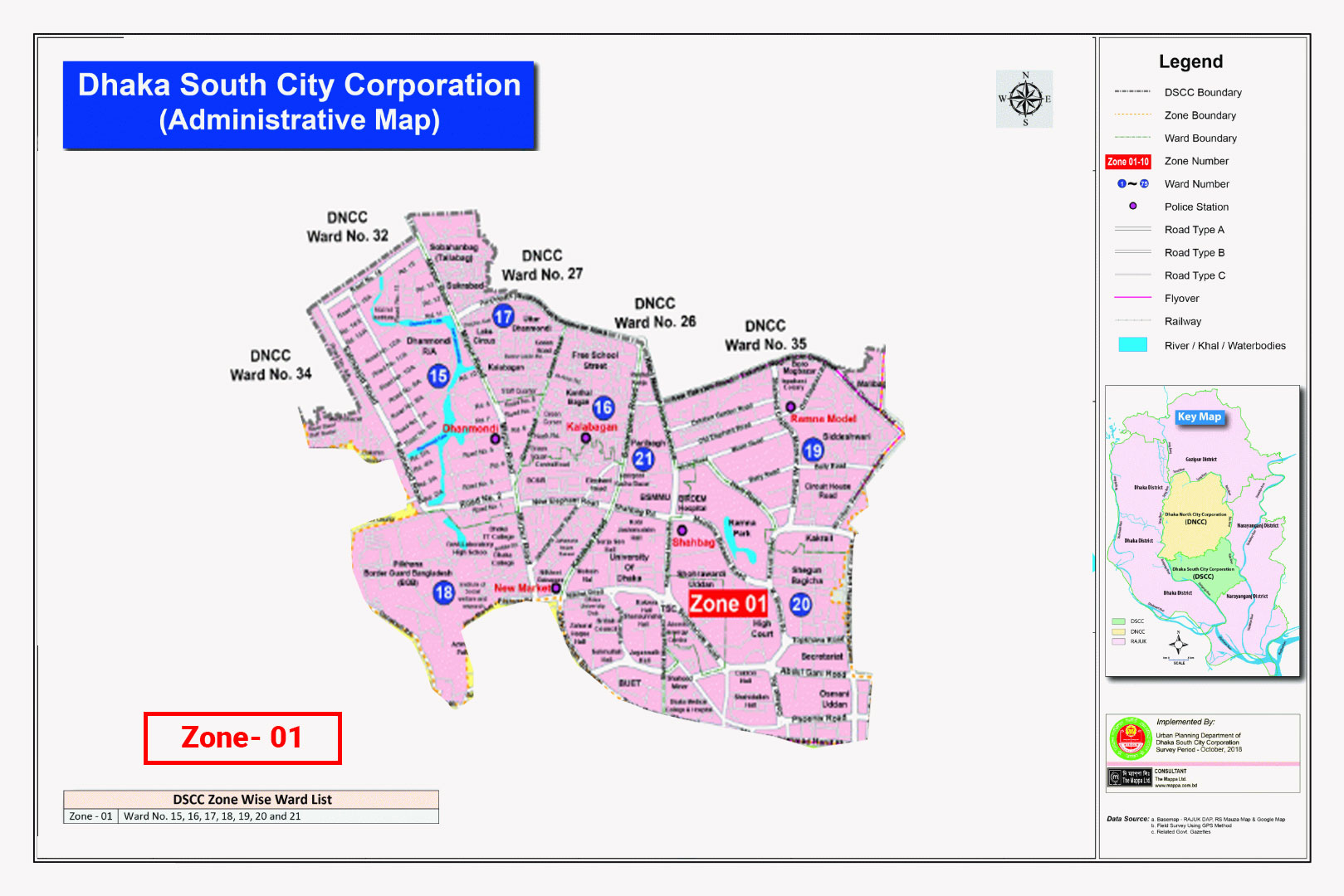 DSCC ZONE 1 Map